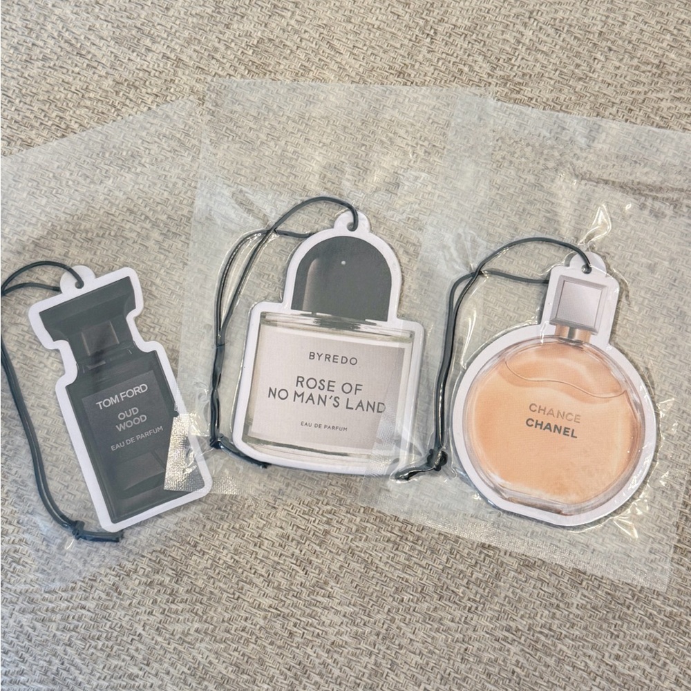 Set of 3 Scented Car Freshener Value Kit